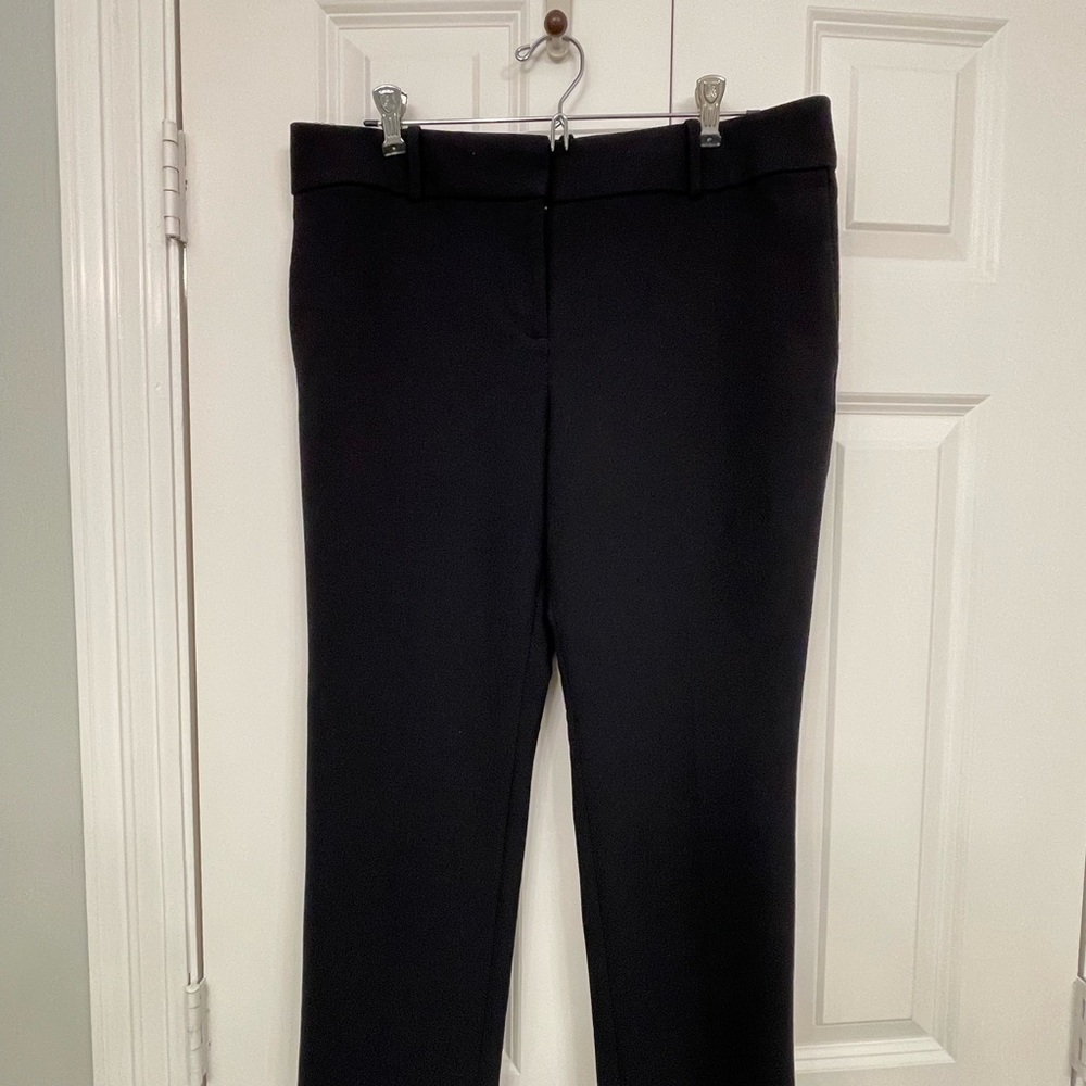 Ann Taylor Elegant Black Ankle Pants